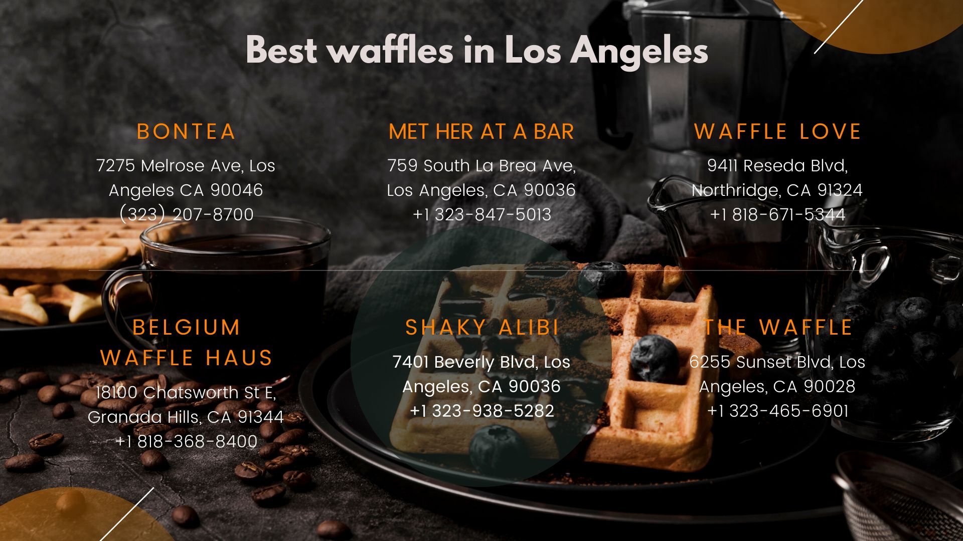 best waffles in los angeles
