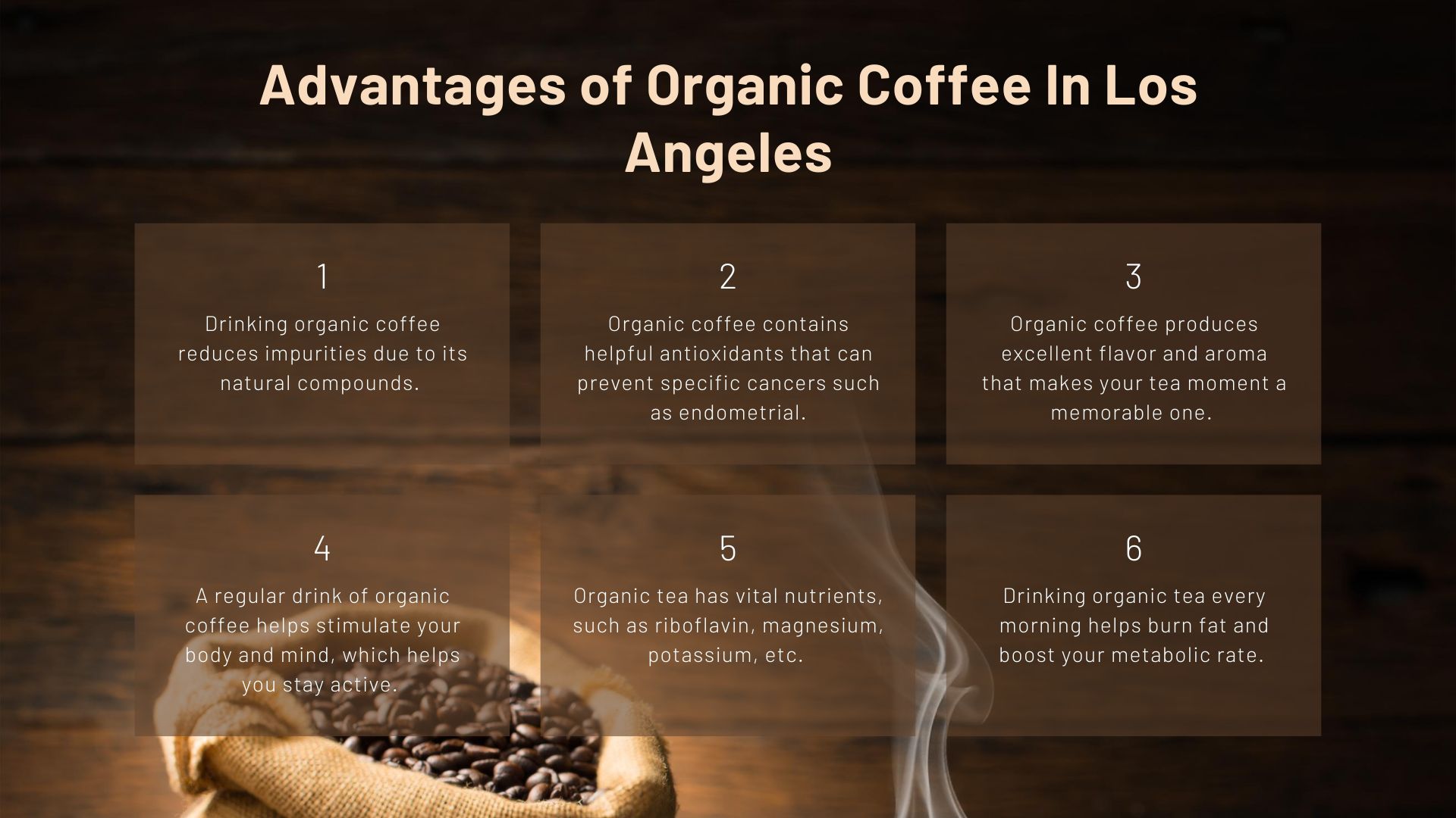 healthy organic coffee